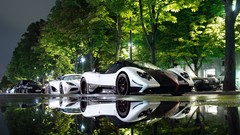 Nature Trees water cars vehicles skies