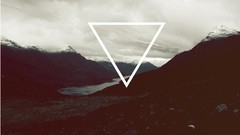 Nature triangles artwork