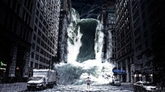Nature tsunami apocalyptic human vs HDR Photography Photo 