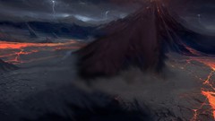 Nature Volcanoes Mordor digital