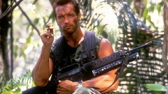 Nature War Green Guns jungle smoking arnold schwarzenegger 