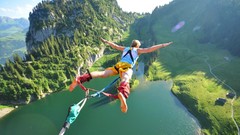 Nature water bungeejumping