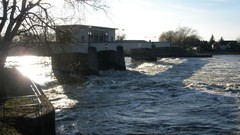 Nature water dam rivers flooded