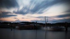 Nature water dock lakes skyscapes