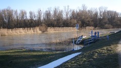 Nature water flooding rivers