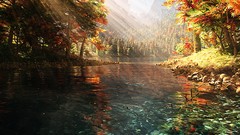 Nature water forests