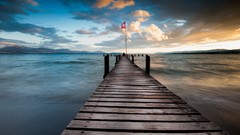 Nature water lakes skies waterscapes