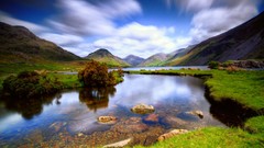 Nature water land mine