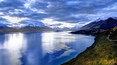 Nature water Mountains lakes