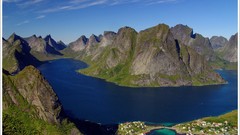 Nature water outdoors fjords