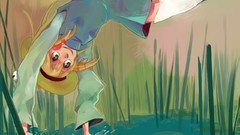 Nature water Plants dress hats goddess reflections stockings 