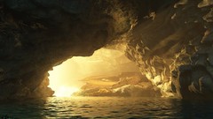 Nature water sunlight