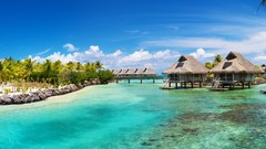 Nature water vacation Bora Bora