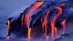 Nature water Volcanoes lava bing MAGMA