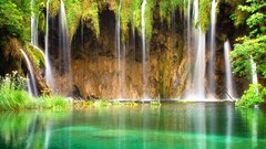Nature water waterfalls