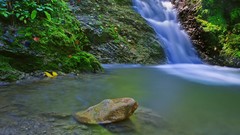 Nature water waterfalls outdoors