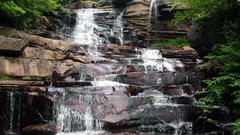 Nature water waterfalls rocks rock formations
