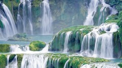 Nature waterfalls
