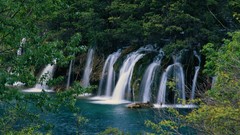 Nature waterfalls