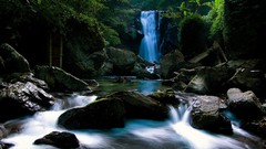 Nature waterfalls