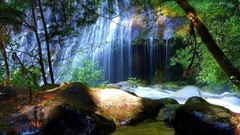 Nature waterfalls