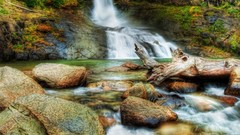 Nature waterfalls