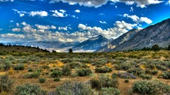Nature waterfalls deserts