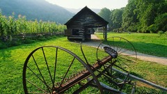 Nature waterfalls deserts
