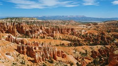 Nature waterfalls deserts