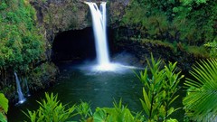Nature waterfalls Rainforest