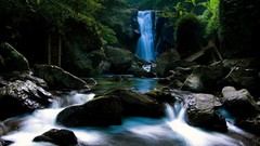 Nature waterfalls rivers