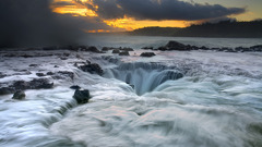 Nature waterfalls rivers