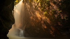 Nature waterfalls rivers