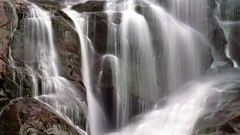 Nature waterfalls rocks
