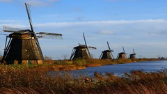 Nature wind Station windmills