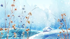 Nature winter artwork