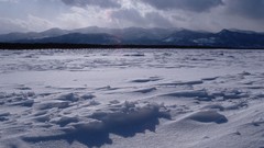Nature winter Mountains clouds skyscapes
