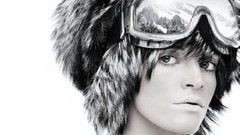 Nature winter seasons cold white reflections portraits