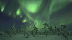 Nature winter skies aurora borealis
