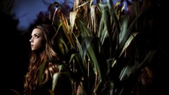 Nature woman blondes