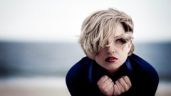 Nature woman blondes