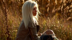 Nature woman blondes