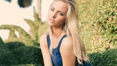 Nature woman blondes models