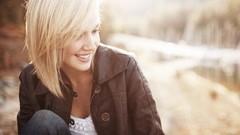 Nature woman blondes models girls in nature