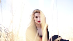 Nature woman blondes models Whittney