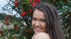 Nature woman blue eyes Chantelle A