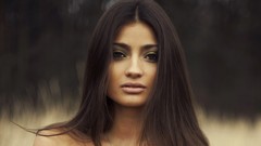 Nature woman brown eyes brunettes