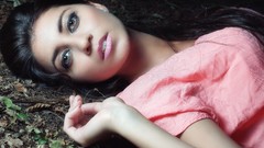 Nature woman brown eyes brunettes