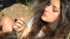 Nature woman brunettes