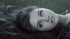 Nature woman brunettes radioactive